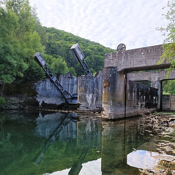 Kneippanlage beim Wehr Walting